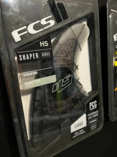 Quilhas Fcs 2 Hs Hayden Shapes Pc Carbono Grande Large