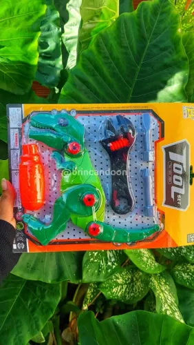 Kit Ferramentas Infantil Dinossauro