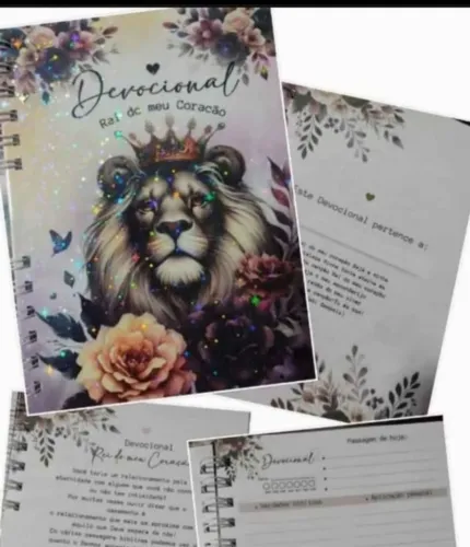 Agenda/planner devocional rei do meu coração 