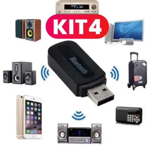Adaptador Bluetooth USB para Som + Diversos Aparelhos
