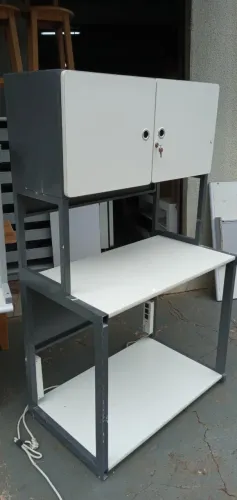 Armário estrutura de aço