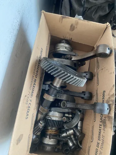 Virabrequim kombi 1600 0.75 pronto pra uso