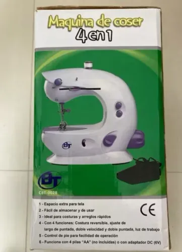Máquina de costura portátil