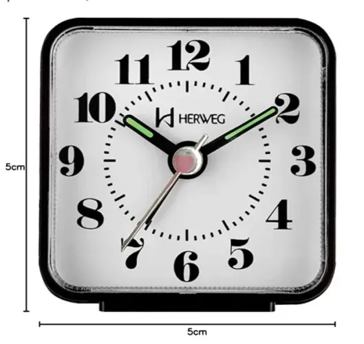 Relógio Despertador Herweg 