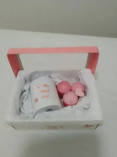 Kit Presente Caneca e Velas