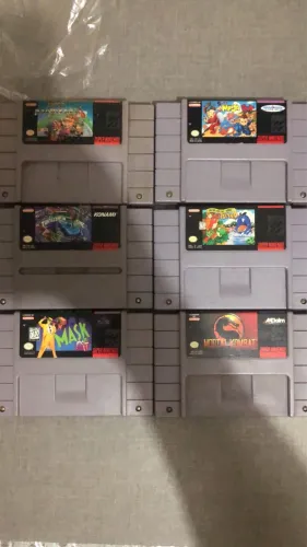 Super Nintendo cartucho 