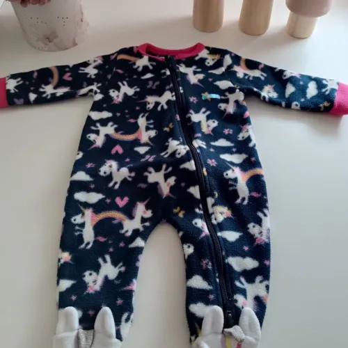 Macacão infantil inverno Unicórnio Growup