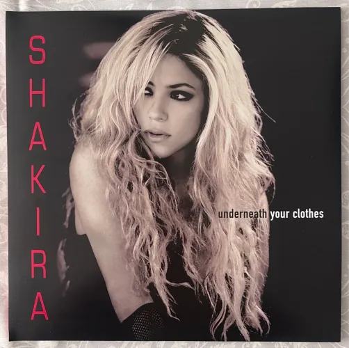Shakira Vinil Single Underneath Your Clothes Capa Refeita