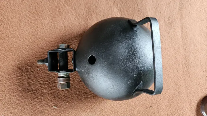 Farol Auxiliar Redondo Antigo de Jeep Vintage Original
