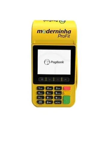 Máquina de cartão q imprime 