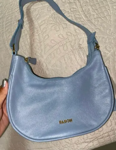 Bolsa de ombro azul