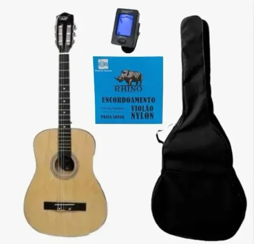 VIOLÃO 38C-NT MXT + Afinador + Encordamento Nylon