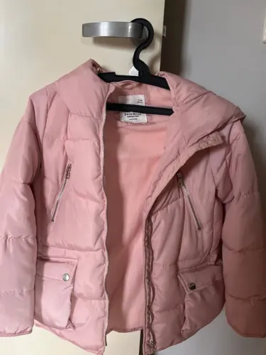 Casaco Rosa Zara Girls - Tamanho 9 Anos