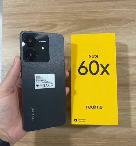 **Realme Note 60x** 64Gb/3Ram Verde Ou Preto + Entrega Grátis