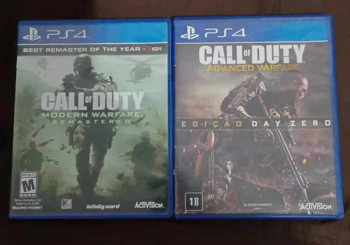 Jogos ps4 combo call of duty.