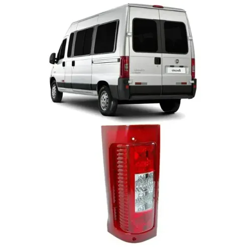 LANTERNA TRASEIRA LADO ESQUERDO FIAT DUCATO 2006 A 2017