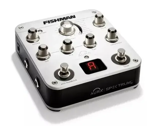 Pedal Fishman Pro Aura Spectrum Pro Pre Amp Violão