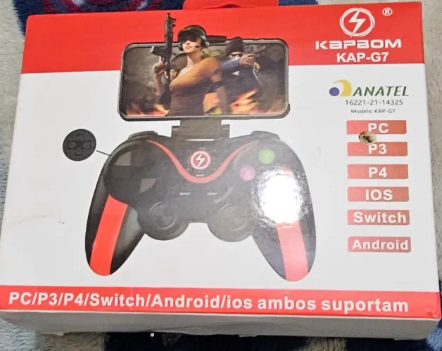Controle de Jogo para Celular KAPBOM KAP G7P-G7