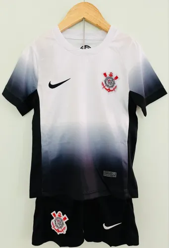 Conjunto Infantil do Corinthians 2024/25 (Pronta Entrega)