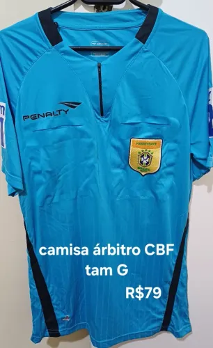 Camisa arbitragem CBF penalty tam M