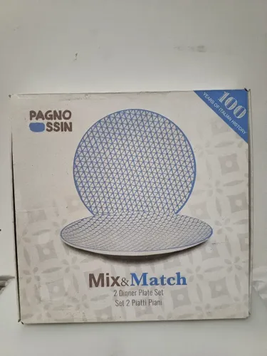 Kit 2 un com 4 pratos no total pagnossin italiano