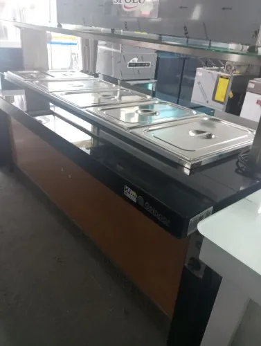 NZ. Buffet aquecido 2 metros Gelopar 