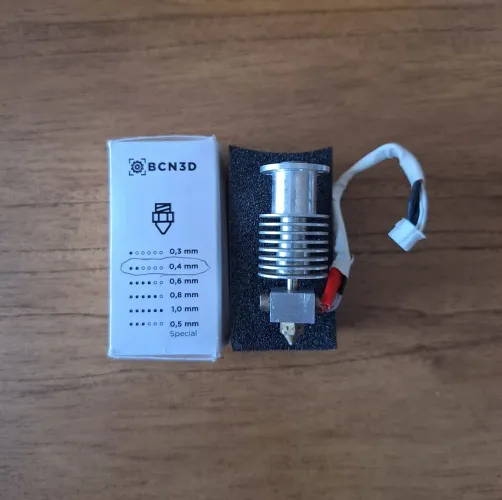 Hotend BCN3D Sigma 0.4 mm Usado para Filamento 2.85 mm - Original