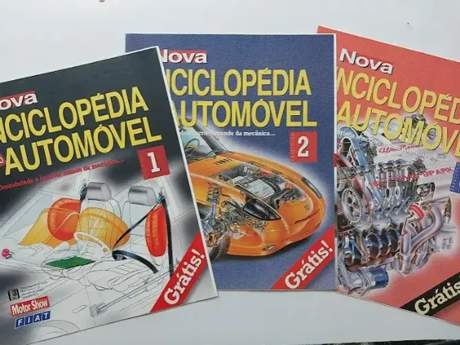 Nova Enciclopédia Do Automóvel Fiat Motor Show, 11 Volumes