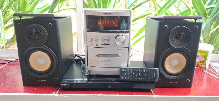 Microsystem Sony + DVD player Sony