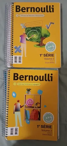 Livros Bernoulli 1 ano volumes 3