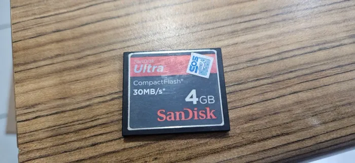 Sandisk Ultra CompactFlash 30mb/s 4 GB