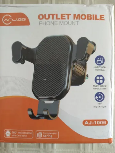 Suporte Veicular para Celular com Rotação 360°