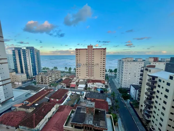 Apartamento Mobiliado à venda em Praia Grande com 3 quartos, 2 vaga e 122m²