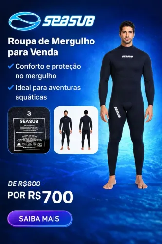 Roupa de Mergulho Nova