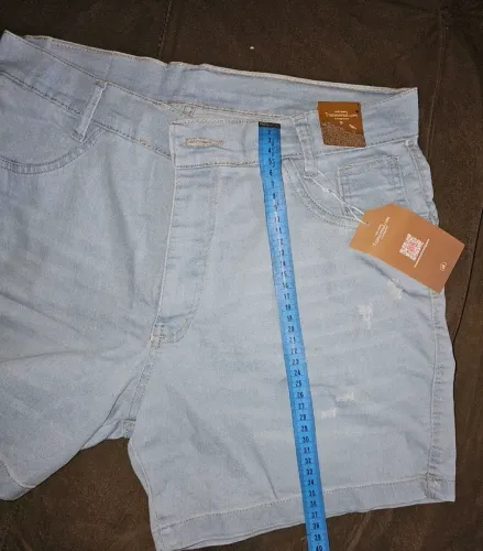 Bermuda Jeans Feminina Tamanho 48/G