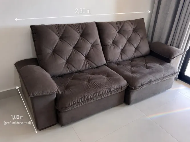 Vendo sofá e rack em otimo estado de conservação!