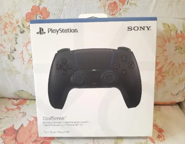Controle DualSense Midnight Black PS5 Lacrado