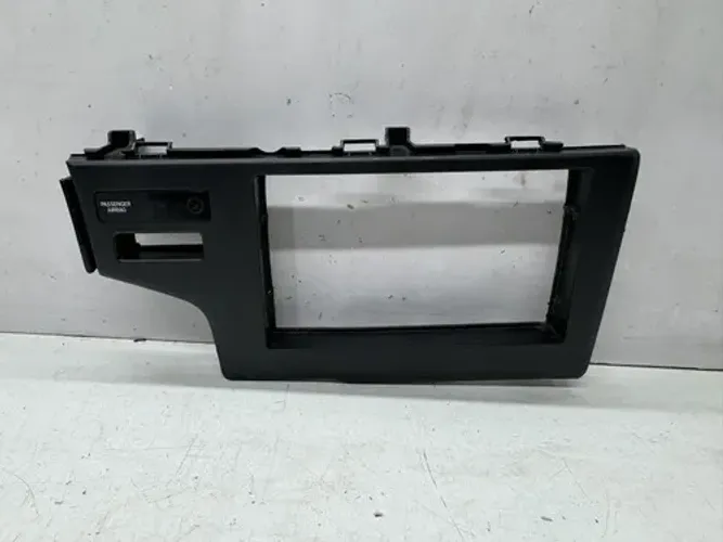 Moldura Aparelho Som Honda Fit 2015 A 2021 Preto