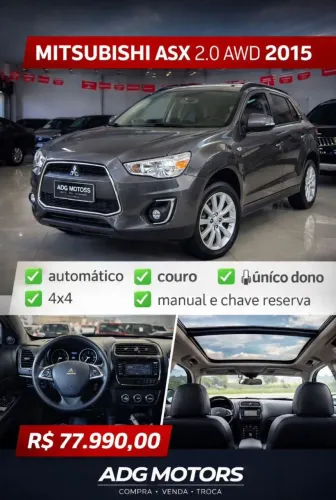 Mitsubishi ASX 2.0 16V 4X4 160cv Aut. 2015