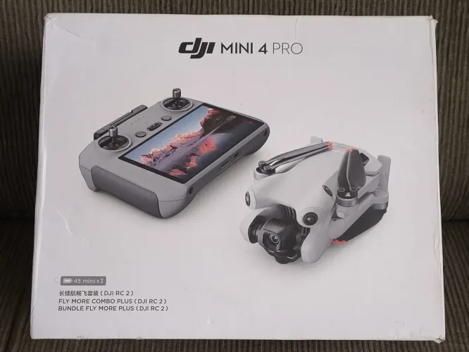 Drone profissional Dji mini 4 pro combo fly more plus com tela kit com vários acessórios !