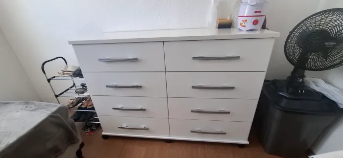 Cômoda de Mdf branca