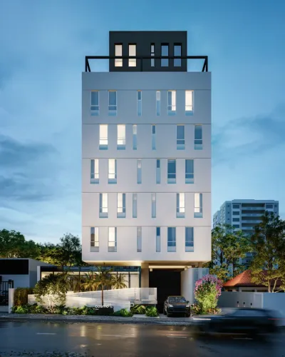 Studio à venda em Curitiba, Alto da Rua XV, com 1 quarto, 28,81m²