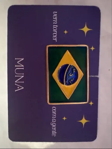 pin broche roupa bolsa bala etc brasil copa brazilcore