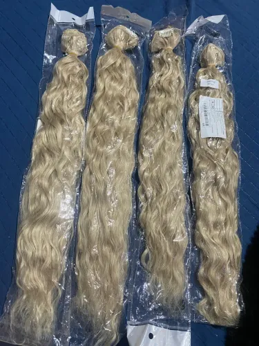 Mega Hair Aplique de cabelo Fibra tic tac