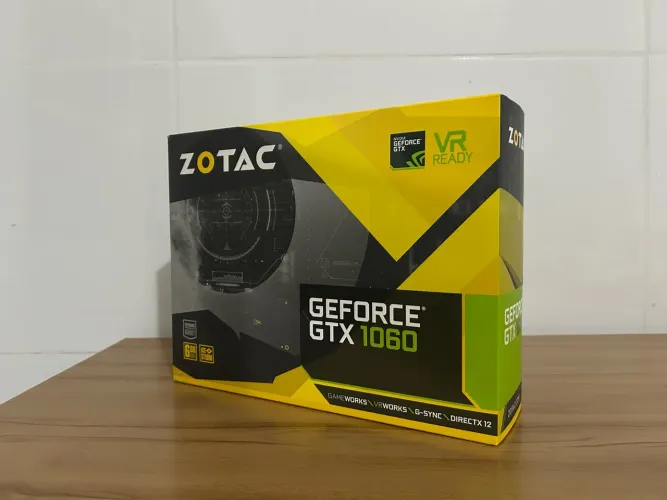 Placa de vídeo GTX 1060 6GB GDDR5X - funcionando 100%