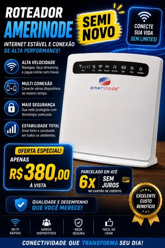 Roteador de Chips Desbloqueado Claro/Vivo/Tim