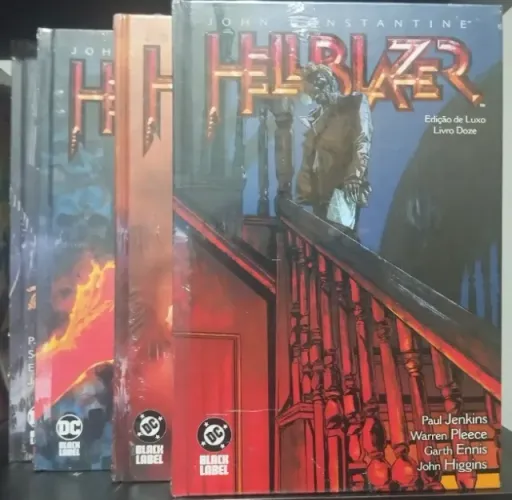 Hellblazer - Edição De Luxo - Vol 9 ao 12 (Fase completa Jenkins)