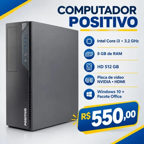 CPU POSITIVO i3 Com HDMI