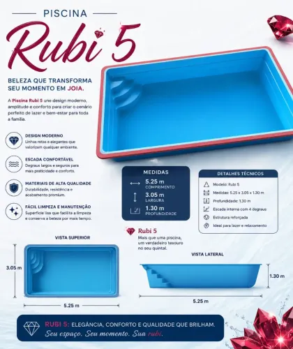 Piscina direto da fábrica ?