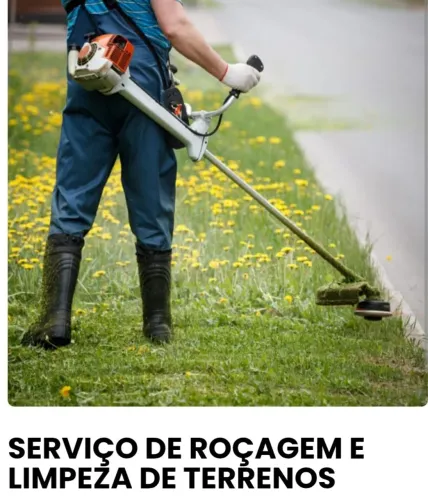 ROÇADOR, PRECISO PARA LIMPEZA